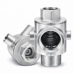 Válvula de Retención de Acero Inoxidable con Rosca NPT de 1.5 Pulgadas, Tipo Resorte, para Tuberías de Agua - Product Image 1