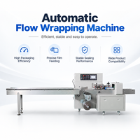 Machine d'emballage automatique horizontale pour coussins en plastique, avec système HFFS haute vitesse, pour l'emballage de biscuits et de snacks alimentaires