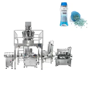 Laundry Beads Bottle Packing Machine Scent Booster Beads Filling Machine