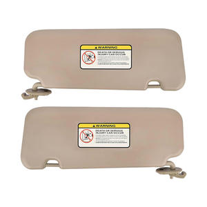 แผงบังแดดฮุนได เอลันตร้า รุ่น 85210-F0100TTX สีเบจ แพ็คคู่ อุปกรณ์ตกแต่งภายในรถยนต์ - Product Image 2