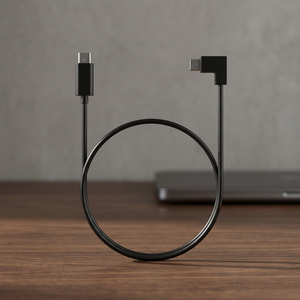 Câble USB-C en plastique noir de la série X1, 3 ports en 1, charge rapide 5A, Micro-USB, 2 m, 30 g, 200x145x4 mm - Product Image 2