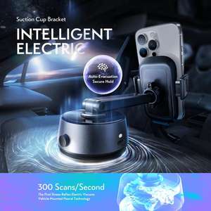 ที่ยึดโทรศัพท์มือถือในรถยนต์แบบดูดสุญญากาศไฟฟ้า LISEN แบบยืดหดได้ สำหรับ <span class=keywords><strong>iPhone</strong></span> 17 16 15 Samsung S25 ติดตั้งบนกระจกหน้ารถหรือคอนโซล - Product Image 6