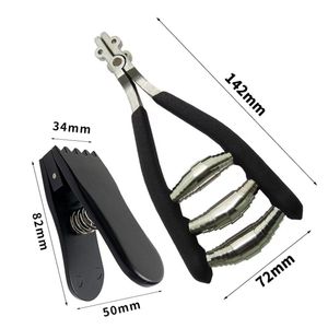 Herramienta de encordado Fly Clip de acero de alta tensión, portátil, para encordar raquetas de bádminton y tenis - Product Image 2