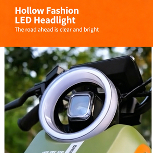 Vente en gros de scooter/moto électrique domestique de 10 pouces, 1200W, double tension 48/60V, 55 km/h, idéal pour les déplacements quotidiens en famille - Product Image 3