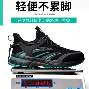 2023 scarpe antinfortunistiche da uomo con puntale in acciaio da lavoro industriale di nuovo stile