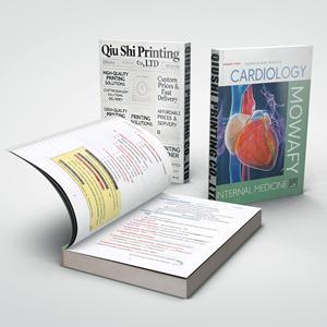 Cardiología Dr. Mowafy <span class=keywords><strong>Medicina</strong></span> Interna Libro de texto médico Impresión Pequeño MOQ Encuadernación de costura Encuadernación perfecta - Product Image 2