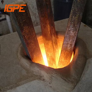 Scrap Bronze Zinc Low-Consumption Metal Casting 25-55KG Smart Control Induction Melting Furnace for Sale - Product Image 4