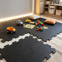 Tapis d'exercice antidérapant, amortissant et silencieux, tapis de gym, tapis de fitness professionnel, antidérapant, amortissant, réduisant le bruit
