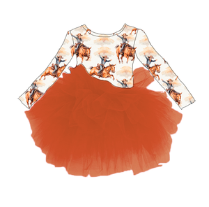 Vestido Dulce <span class=keywords><strong>de</strong></span> Primavera para Bebé Niña, Estilo Vaquera, Manga Larga, Malla <span class=keywords><strong>de</strong></span> Tul, Hasta la Rodilla, 100% Fibra <span class=keywords><strong>de</strong></span> Bambú, Modelo Zs06 - Product Image 3