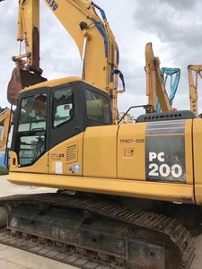 รถขุดไฮดรอลิกมือสอง Komatsu PC200 ขายดี ประสิทธิภาพเชื่อถือได้ รถขุดขนาดกลาง Komatsu PC200 สำหรับขาย - Product Image 2