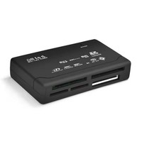 Mini Lector de Tarjetas de Memoria Todo en Uno, Lector de Tarjetas USB 2.0 de 480 Mbps, Lector de Tarjetas TF MS M2 XD CF Micro SD