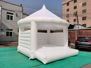 Castillo hinchable inflable de la boda del PVC del adulto/castillo inflable blanco - Product Image 2