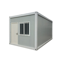 Maison modulaire préfabriquée extensible en acier de 20 pieds pour l'extérieur, conception pliable durable en kit pour usage résidentiel, maisons conteneurs