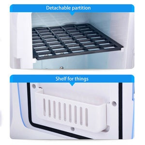 Réfrigérateur portable pour le véhicule, <span class=keywords><strong>12</strong></span> v, 6 boîtes, glacière pour la maison, pour le maquillage, pour la maison - Product Image 2