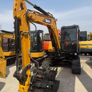 Excavatrice Sany60 d'occasion en excellent état, modèle 2022, équipement de construction lourd avec moteur, pompe à engrenages, prix bas à vendre - Product Image 1