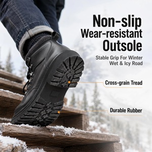 <span class=keywords><strong>Bottes</strong></span> d'hiver en cuir pour hommes RADOLFA Premium, col en laine, chaussures de randonnée, <span class=keywords><strong>bottes</strong></span> de travail de luxe, semelle robuste, vente en gros - Product Image 6