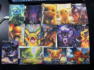 YZ Retail Pokemoned Mewtwo Pikachu Lucario Tarjetas Premium Card Charizard Pokemoned Displays Graded Card Gift Box Distributeur - Product Image 6