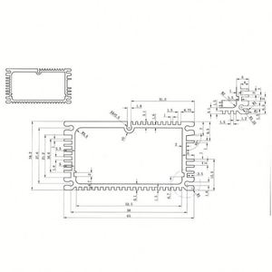 EBM Metal Solar Inverter Cases Custom Industrial Electric Panel Board Powder Coated CNC Aluminum Alloy Electronic <b>Enclosures</b> - Product Image 3