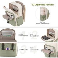Sac à dos pour ordinateur portable de voyage pour femmes Fashion Vintage Computer Backpack for Business Work College