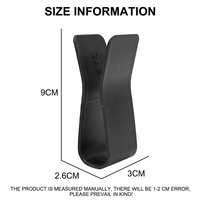 Pochette tactique Kydex pour chargeur, insert ABS à insertion rapide, clip porte-chargeur 9 mm, équipement de paintball