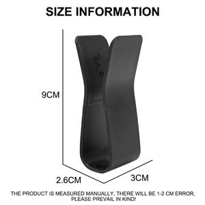 Pochette tactique Kydex pour chargeur, insert ABS à insertion rapide, clip porte-chargeur 9 mm, équipement de paintball - Product Image 3