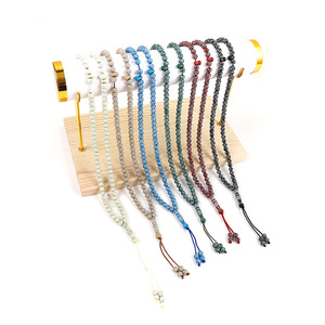 99Pcs 8Mm Acrylic Hồi Giáo Mân Côi Thời Trang Vòng Đeo Tay & Bangles Kuwaiti Cầu Nguyện Chuỗi Đính Cườm - Product Image 1