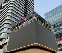 Écran LED extérieur P5 P8 P10 en fer étanche, armoire d'affichage LED avec service frontal, panneau publicitaire LEDwall SMD - Prix