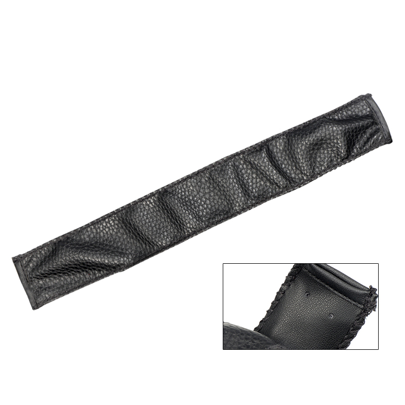 1 unidad de almohadilla para diadema de cuero proteico - Negro