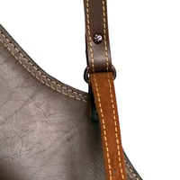 Sacoche de tir à l'arc vintage en cuir PU, ceinture de hanche, sac à dos portable et durable pour rangement d'arbalètes, avec logo personnalisé, pour extérieur