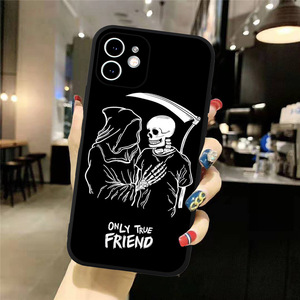11 thiết kế Punk phong cách TPU Skeleton Skull điện thoại bao gồm phim hoạt hình sọ điện thoại trường hợp đối với iPhone 15 Pro Max 14 13 12 Pro 6 7 8 - Product Image 2