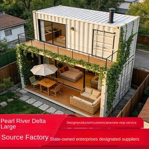 Maison mobile conteneurisée, logement intégré, villa résidentielle rurale, construction temporaire, logement intégré détachable, mobile - Product Image 3