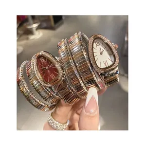 Serpentine bracelet quartz women's watch High quality luxury men's personalized watch Bracelet and integrated men's watch