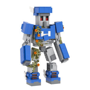 MOC1639 Serie de Películas y Juegos de Televisión, Modelo de <span class=keywords><strong>Golem</strong></span> de Velocidad, Bloques de Construcción Educativos DIY, Juguetes para Niños - Product Image 4