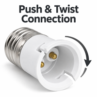 Adaptateur de douille E27 vers B22 à vis vers baïonnette pour ampoules LED, CFL et incandescentes – Vente directe usine