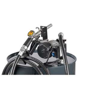MECLUBE - 090-5039-M70 Transfer <b>electric</b> <b>kit</b> pumps for diesel “Barrel <b>Kit</b>'' 70 lt/min 230V manual nozzle - Product Image 1