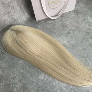 # Postizo de Cabello Ruso Rubio 60, con Frente de Encaje 8x10, Alta Calidad en Existencia, Línea de Cabello Invisible, para Mujeres - Product Image 2