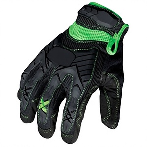 Full Texture 6mil Thick Black Nylon Anti-Impact Powder Free Heavy Duty Beauty Salon Durable Disposable Gloves - Product Image 3