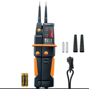 เครื่องทดสอบแรงดันไฟฟ้าดิจิตอล Testo 750-3 ของแท้รุ่นใหม่ พร้อมฟังก์ชันทดสอบ GFCI และหน้าจอ LCD - Product Image 5