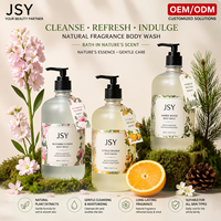 OEM ODM Marque Privée 500ml Gel Douche Parfumé Naturel Fleur Épanouieuse Agrumes Orange Bois d'Ambre Hydratant pour Tous Types de Peau