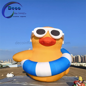 <span class=keywords><strong>Canard</strong></span> jaune gonflable géant pour la publicité, costume de mascotte gonflable pour les fêtes et la promotion - Product Image 2