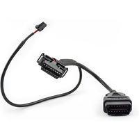 Auto HD Security Gate Gateway Bypass OBD2 Y Splitter Adapter Kabel Ekstensi Magico untuk Chrysler Dodge 2018 Jeep Cummins RAM