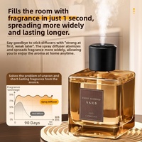HongYu 500ml Distributeur de Parfum de Luxe Électrique, Diffuseur d'Arômes, Purificateur d'Air en Spray, Diffuseur de Parfum d'Ambiance, Humidificateur à Brume