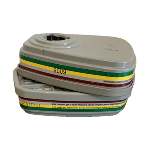 Masker Gas Setengah Wajah, Respirator Kimia dengan <span class=keywords><strong>Filter</strong></span> Karbon Aktif, Kartrid <span class=keywords><strong>Filter</strong></span> Partikel - Masker Respirator Premium Bersertifikasi CE - Product Image 3