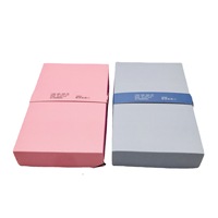 Vente en gros Boîte d'emballage pour textile de maison Boîte d'emballage transparente pour serviette sous-vêtement chaussette Boîte cadeau Sac Fenêtre en PVC