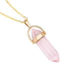 Nouveau design Collier pendentif en <span class=keywords><strong>pierre</strong></span> de cristal de balle personnalisé - Product Image 5