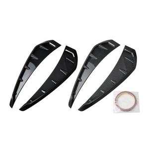 Nouvelle décoration extérieure de voiture autocollants de capot branchies de requin Simulation automatique évents latéraux style accessoires de voiture - Product Image 5