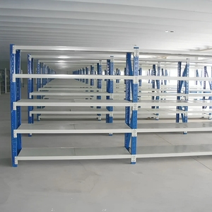 מתכווננת 5-שכבות מתכת מתלה בינונית עם הגנה עמיד בפני חלודה עמיד בפני קורוזיה לאחסון מחסן - Product Image 1