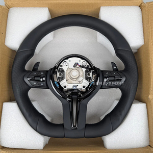 Volante Deportivo de Cuero M Sport para BMW Serie F, Compatible con BMW F56 F30 340i X3 F25 F33 X1 F48 F10 f34 gt 550i F10 F02 F87 M2 f20 F16 F48 - Product Image 6