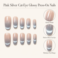 Faux ongles ovales moyens T1755 Kaixin Factory, bleu brillant, effet sourire, bleu nacré, à presser, pour nail art, fournisseurs