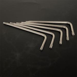 Juego de llaves en L Torx de acero inoxidable a prueba de manipulaciones de doble extremo T10 Llaves hexagonales de precisión de para ensamblaje de hardware - Product Image 5